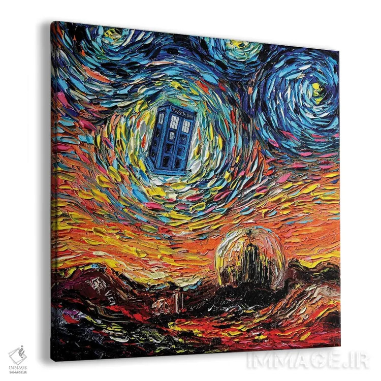 تابلو ونگوگ هرگز گالیفرای را ندید (داستان علمیتخیلی) اثر آجا تریر - نمای پرسپکتیو محصول