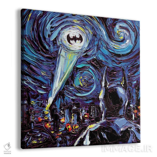 تابلو ونگوگ هرگز گاتهام را نجات نداد (بتمن) اثر آجا تریر - نمای پرسپکتیو محصول