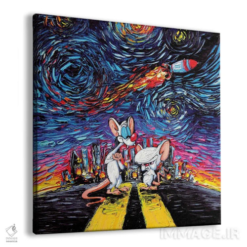 تابلو ونگوگ هرگز جهان را تسخیر نکرد اثر آجا تریر - نمای پرسپکتیو محصول