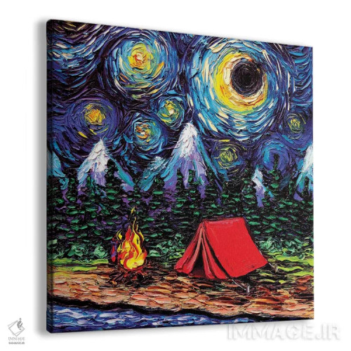 تابلو خارج از مسیر متعارف اثر آجا تریر - نمای پرسپکتیو محصول