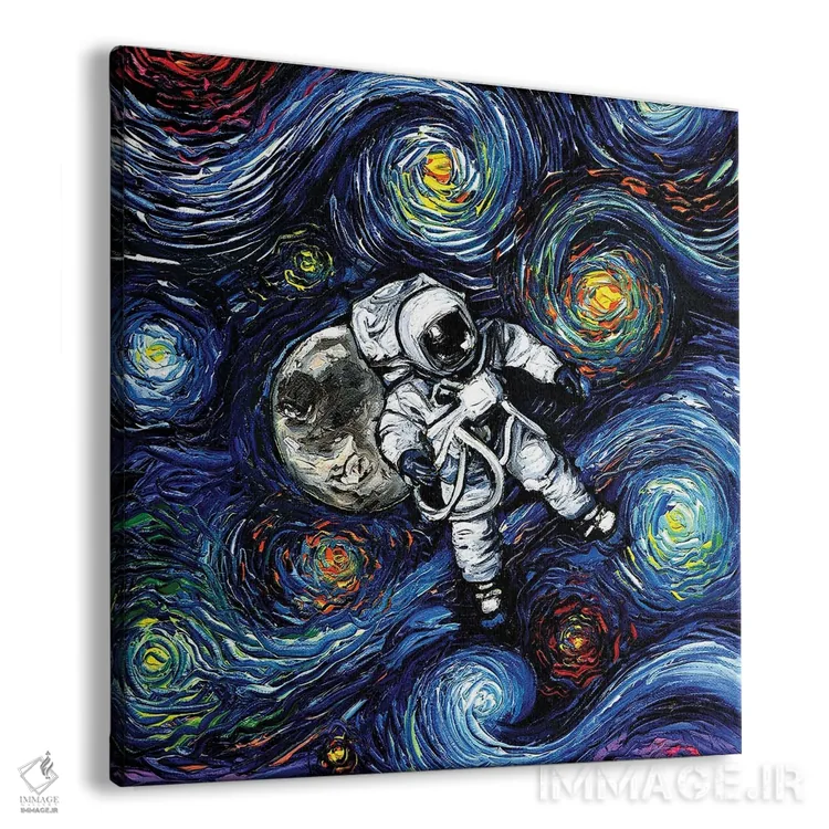 تابلو شگفتیهای فضایی اثر آجا تریر - نمای پرسپکتیو محصول