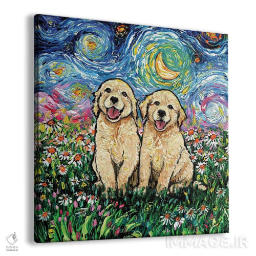 تابلو خوشبختی اثر آجا تریر - نمای پرسپکتیو محصول