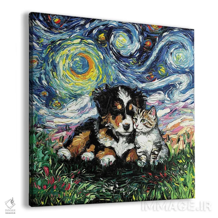 تابلو با هم بودن اثر آجا تریر - نمای پرسپکتیو محصول