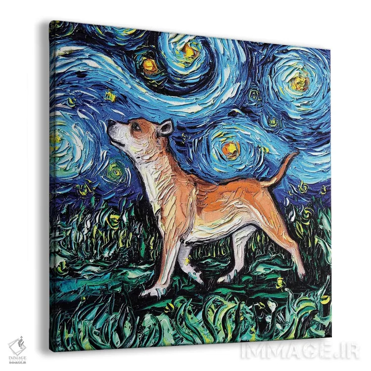 تابلو شب استافوردشر بول تریر اثر آجا تریر - نمای پرسپکتیو محصول