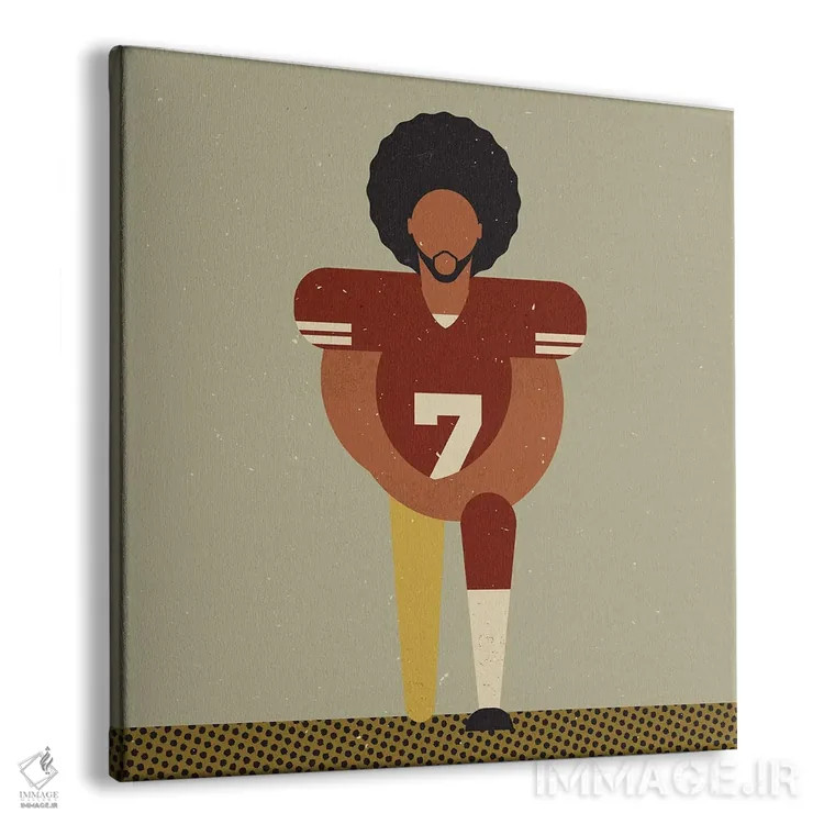 تابلو کالین کاپرنیک (ورزشکار آمریکایی) اثر امر کاریچ - نمای پرسپکتیو محصول