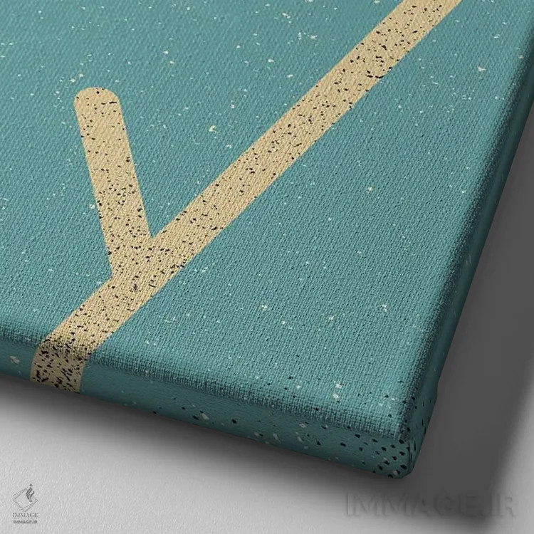 تابلو سهره شبانگاهی (پرنده) اثر امر کاریچ - نمای نزدیک بافت بوم