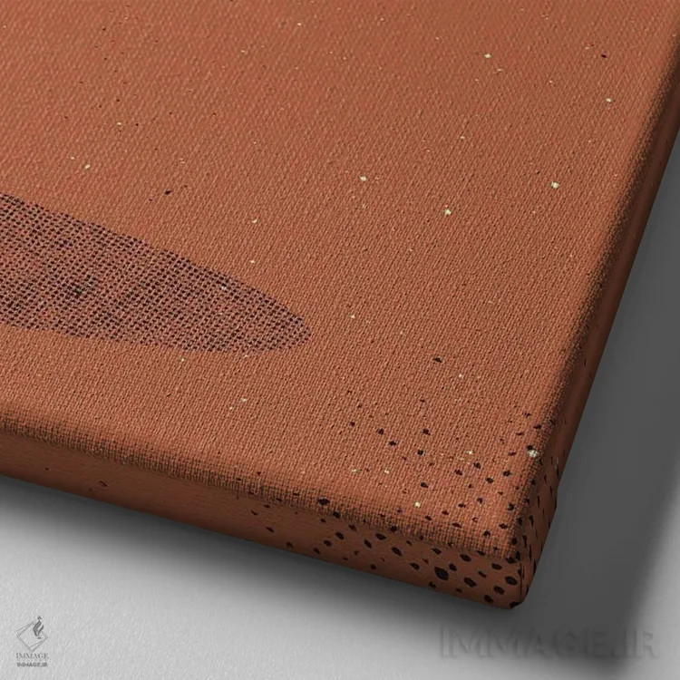 تابلو فرانکو بارزی (فوتبالیست ایتالیایی) اثر امر کاریچ - نمای نزدیک بافت بوم