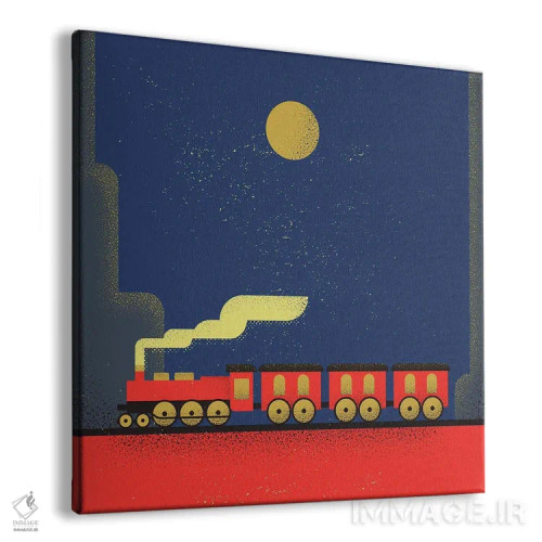 تابلو قطار اثر امر کاریچ - نمای پرسپکتیو محصول