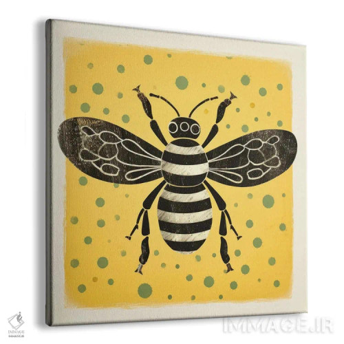 تابلو زنبور عسل اثر آلوک دیزاین - نمای پرسپکتیو محصول