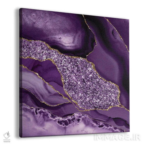 تابلو بافت دریایی اکات درخشان III اثر آلوک دیزاین - نمای پرسپکتیو محصول