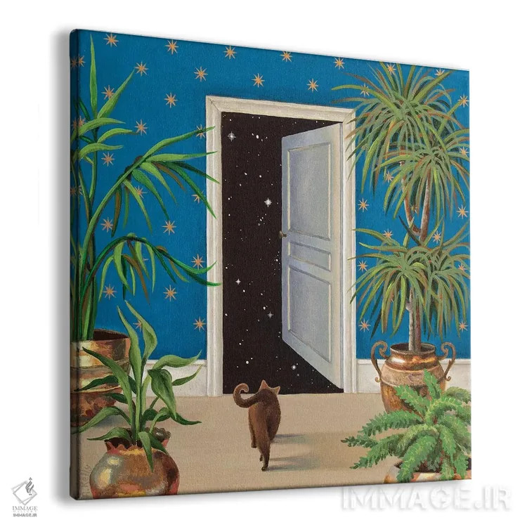 تابلو فقط در حال عبور اثر آنتوانت کلی - نمای پرسپکتیو محصول