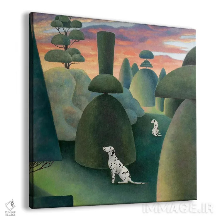 تابلو میان روز و شب اثر آنتوانت کلی - نمای پرسپکتیو محصول