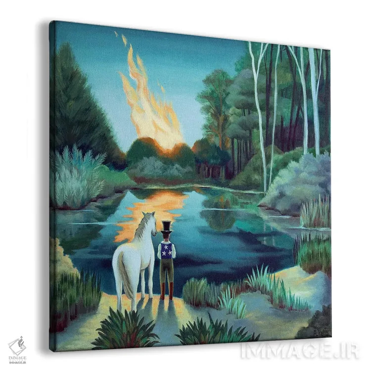 تابلو اکنون منتظریم اثر آنتوانت کلی - نمای پرسپکتیو محصول