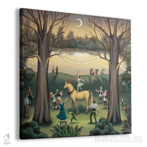 تابلو رقص گرگومیش اثر آنتوانت کلی - نمای پرسپکتیو محصول