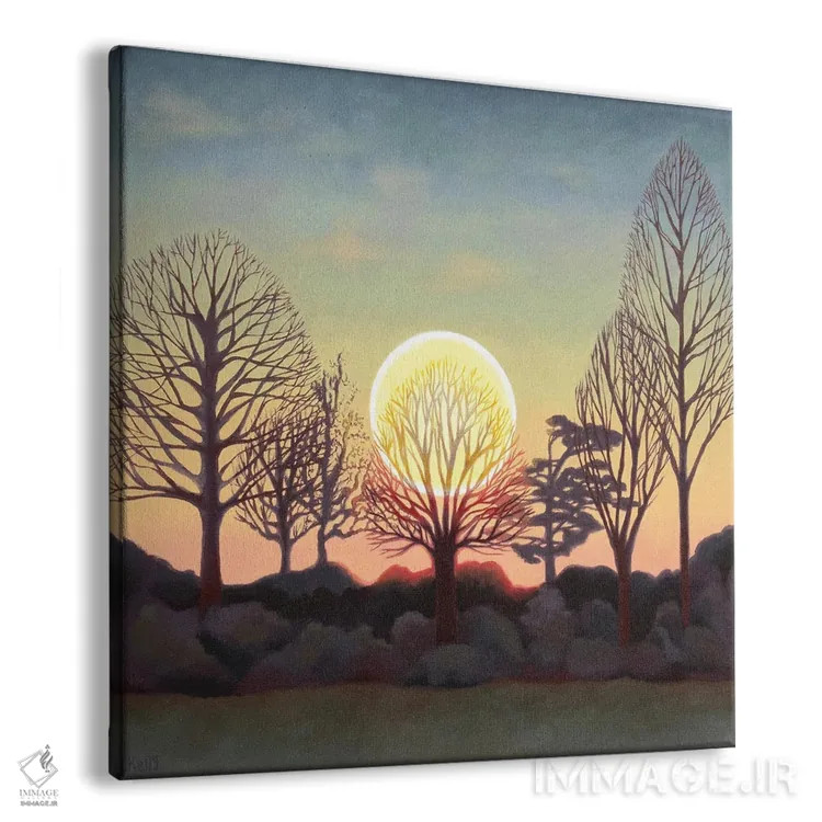 تابلو اینجا و اکنون اثر آنتوانت کلی - نمای پرسپکتیو محصول