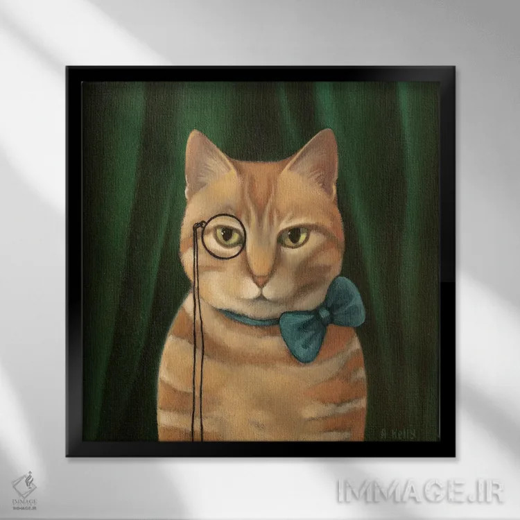 تابلو رالف اثر آنتوانت کلی - نمای قابدار مشکی