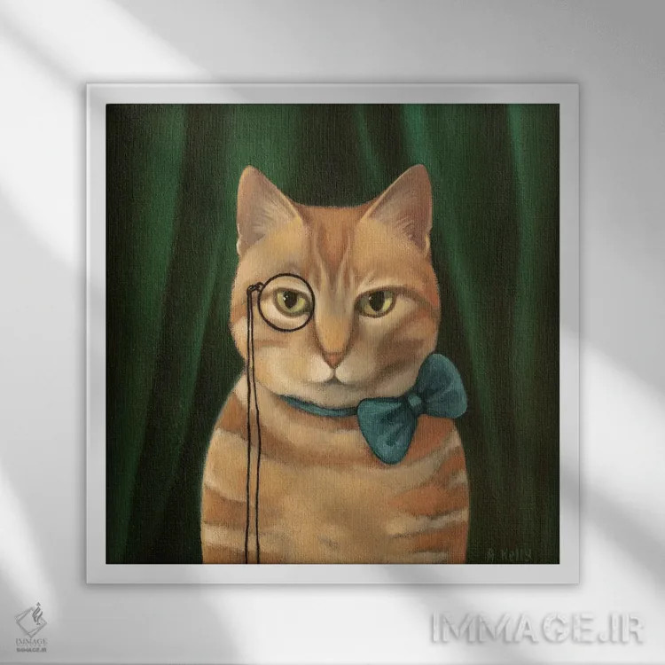 تابلو رالف اثر آنتوانت کلی - نمای قابدار سفید