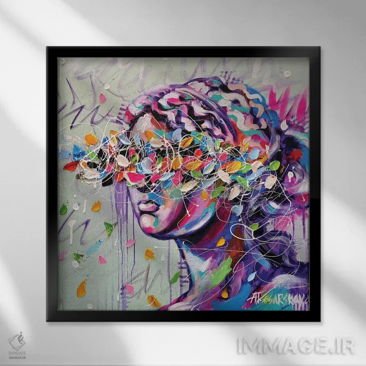 تابلو ونوس میلو اثر آلیاکساندرا تسسارسکایا - نمای قابدار مشکی