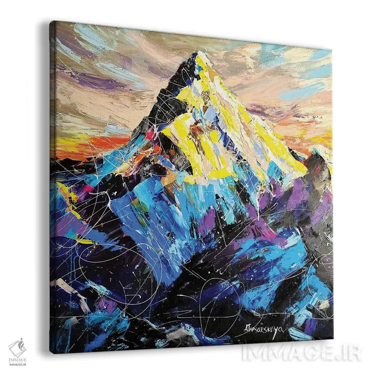 تابلو کوه اثر آلیاکساندرا تسسارسکایا - نمای پرسپکتیو محصول