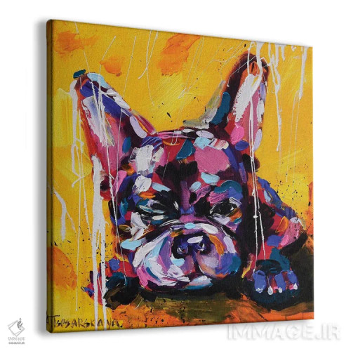 تابلو خوشحال اثر آلیاکساندرا تسسارسکایا - نمای پرسپکتیو محصول