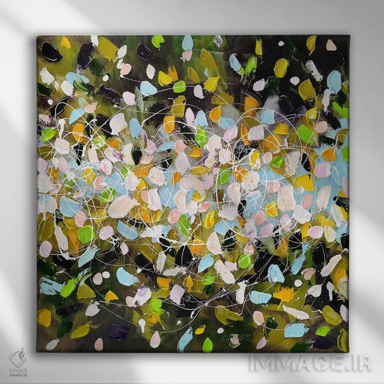 تابلو صبح تابستانی اثر آلیاکساندرا تسسارسکایا - نمای روبهرو روی دیوار