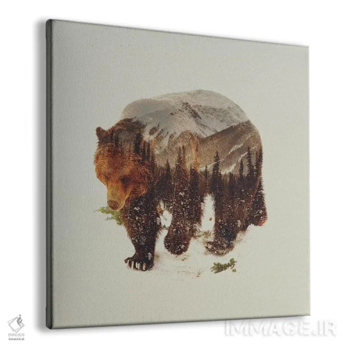 تابلو خرس I اثر آندریاس لیه - نمای پرسپکتیو محصول