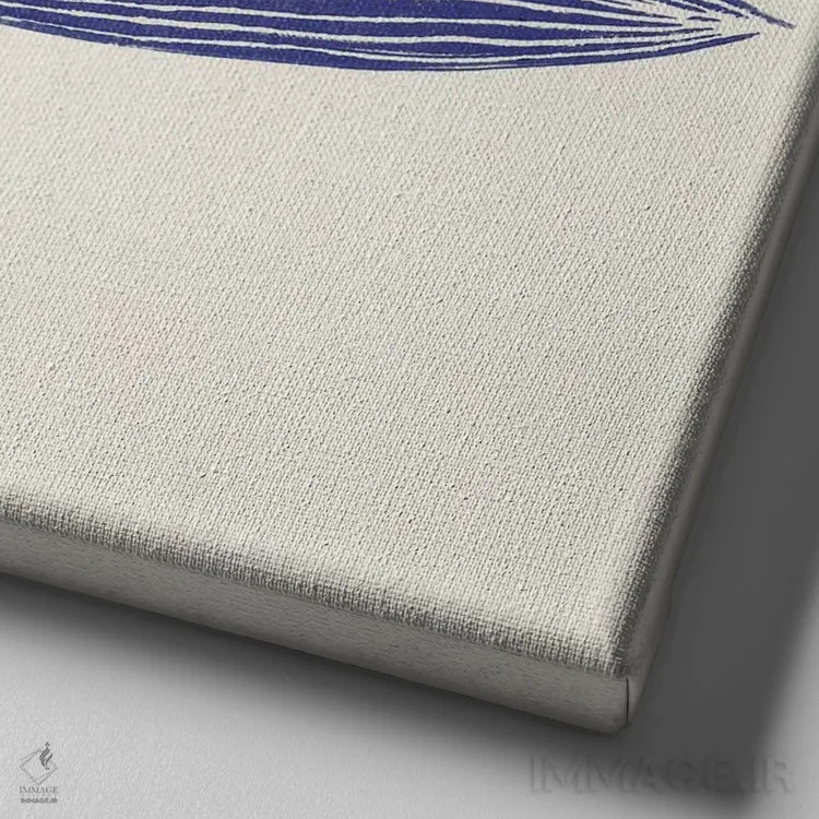 تابلو شکوفهٔ غولپیکر اثر آلیسا گالیتسینا - نمای نزدیک بافت بوم