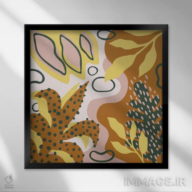 تابلو جادوی گلها II اثر آلیسا گالیتسینا - نمای قابدار مشکی