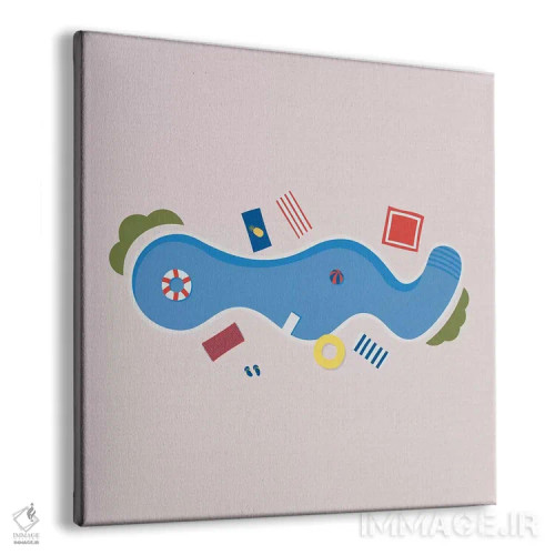 تابلو فصل استخر اثر آلیسا گالیتسینا - نمای پرسپکتیو محصول