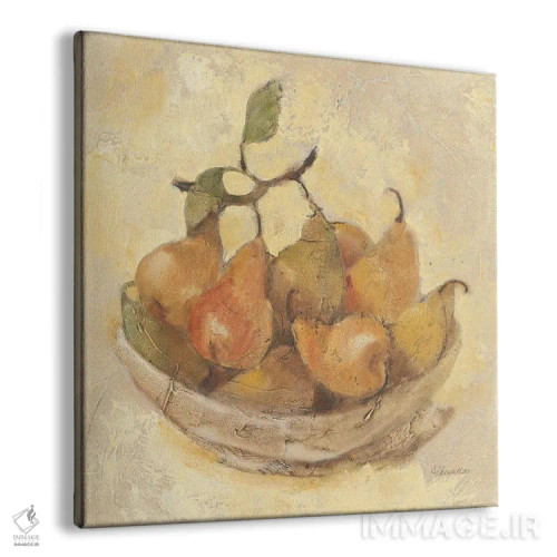 تابلو گلابیهای آفتابخورده اثر آلبنا خریستوا - نمای پرسپکتیو محصول