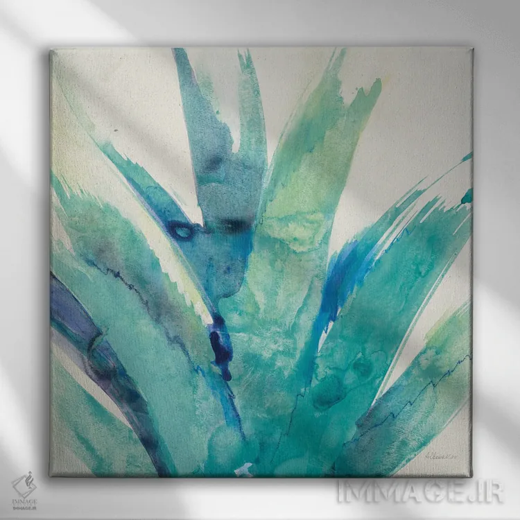 تابلو آلوئهورا خنک اثر آلبنا خریستوا - نمای روبهرو روی دیوار