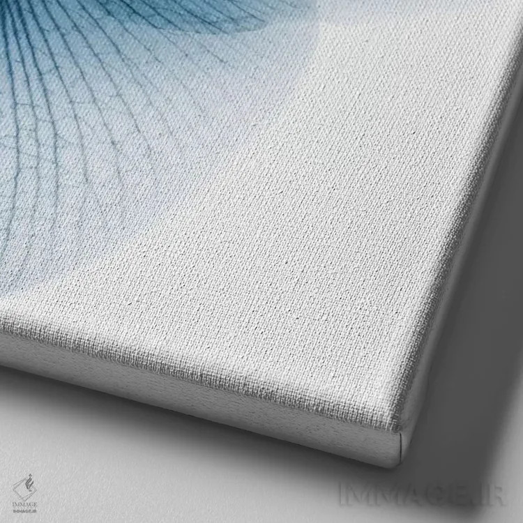 تابلو آماریلیس یخی ۱ اثر آلبرت کوئتسیِر - نمای نزدیک بافت بوم