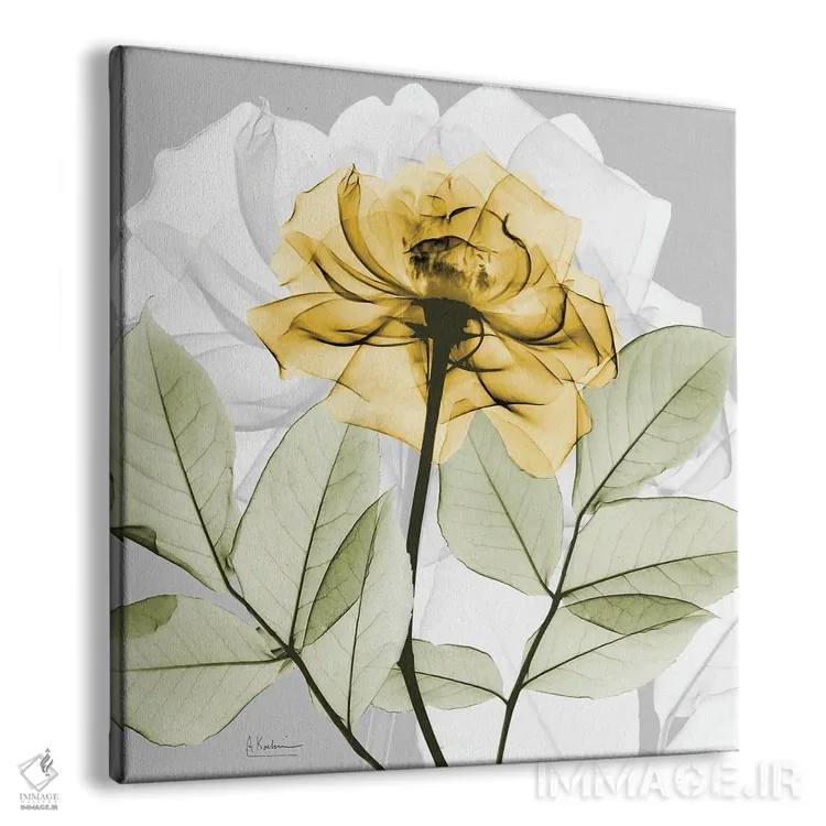 تابلو رز طلایی III اثر آلبرت کوئتسیِر - نمای پرسپکتیو محصول