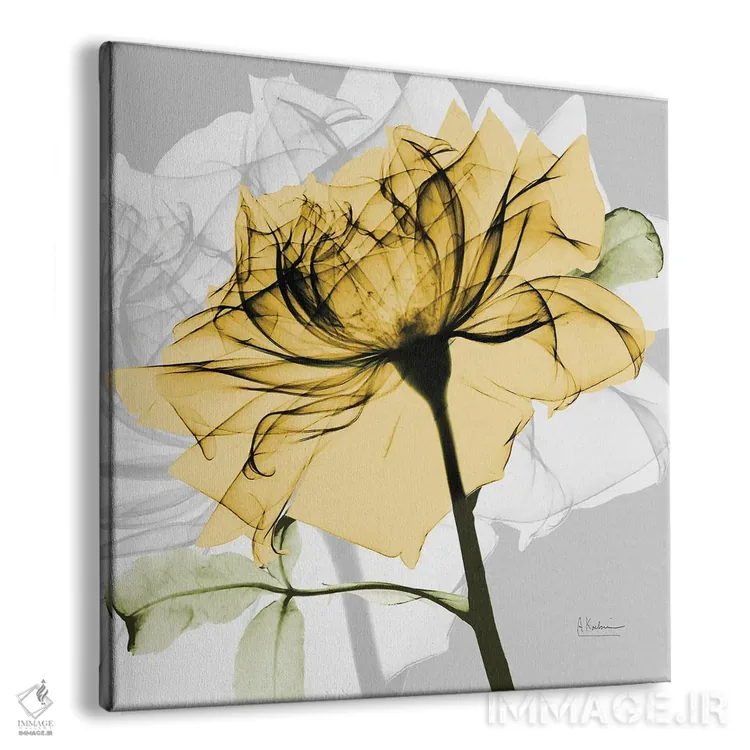 تابلو رز طلایی V اثر آلبرت کوئتسیِر - نمای پرسپکتیو محصول