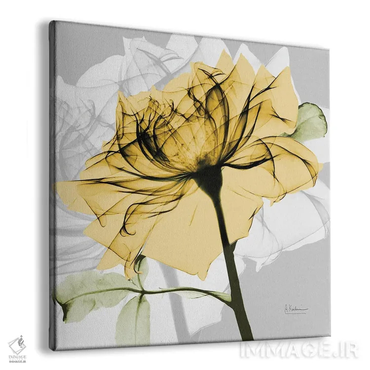 تابلو رز طلایی V اثر آلبرت کوئتسیِر - نمای پرسپکتیو محصول