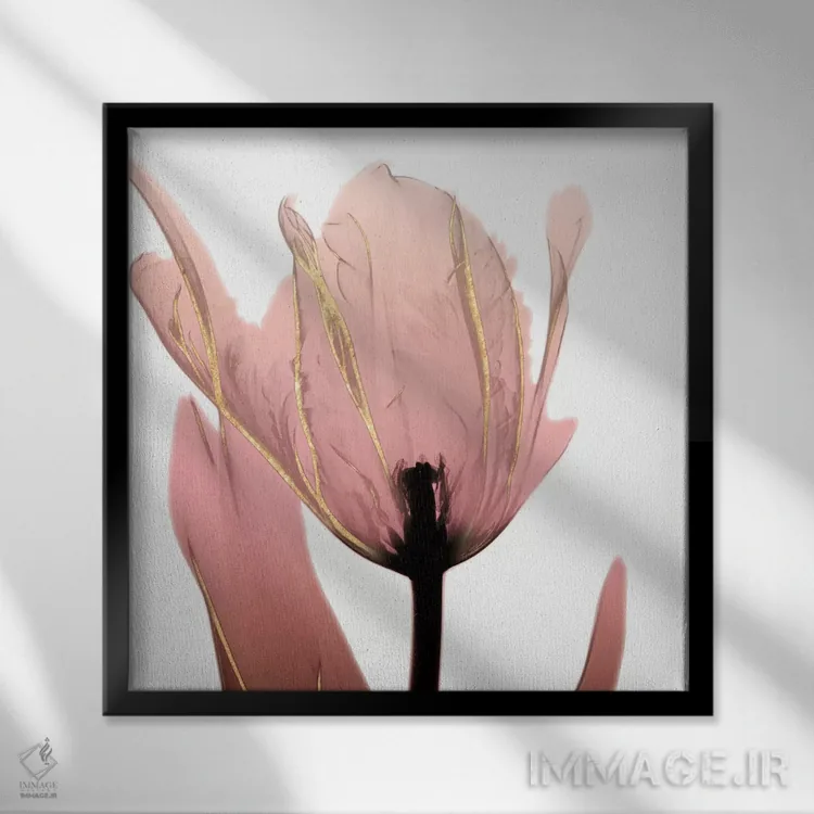 تابلو شکوه آلیزارین I اثر آلبرت کوئتسیِر - نمای قابدار مشکی