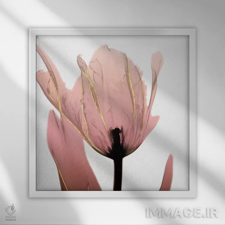 تابلو شکوه آلیزارین I اثر آلبرت کوئتسیِر - نمای قابدار سفید