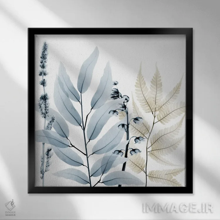 تابلو غروب و سپیدهدم I اثر آلبرت کوئتسیِر - نمای قابدار مشکی