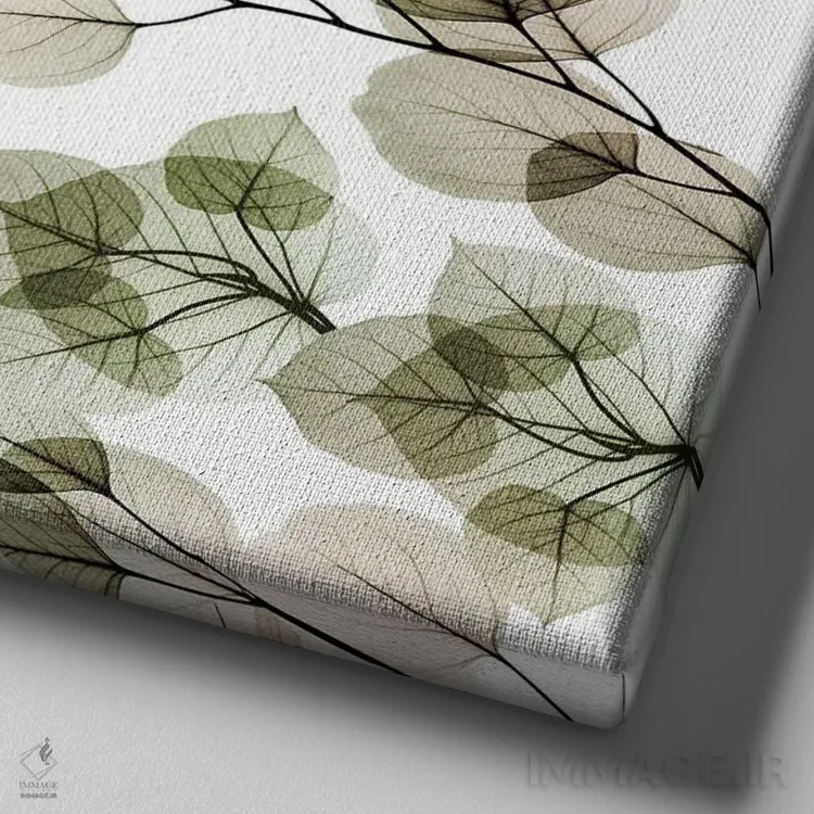 تابلو دانش بیهدف I اثر آلبرت کوئتسیِر - نمای نزدیک بافت بوم