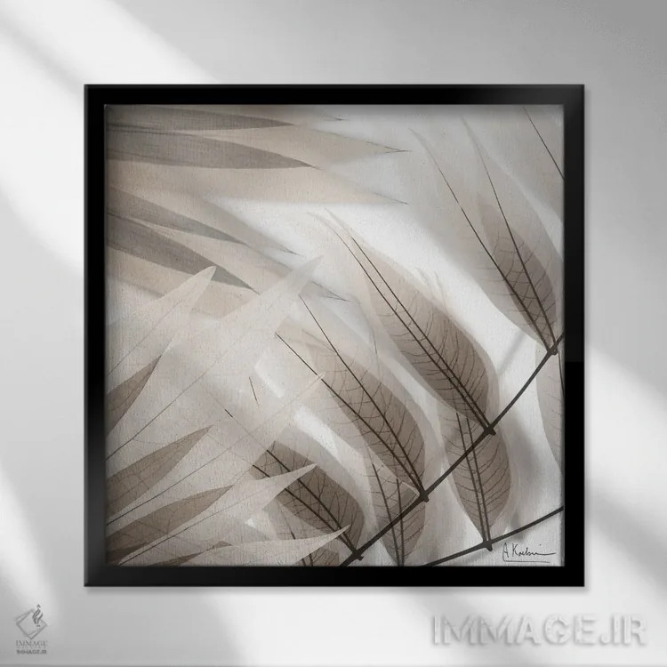 تابلو سرنوشت الهی II اثر آلبرت کوئتسیِر - نمای قابدار مشکی