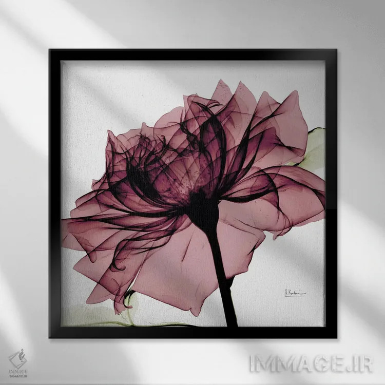 تابلو رز کیانتی I اثر آلبرت کوئتسیِر - نمای قابدار مشکی