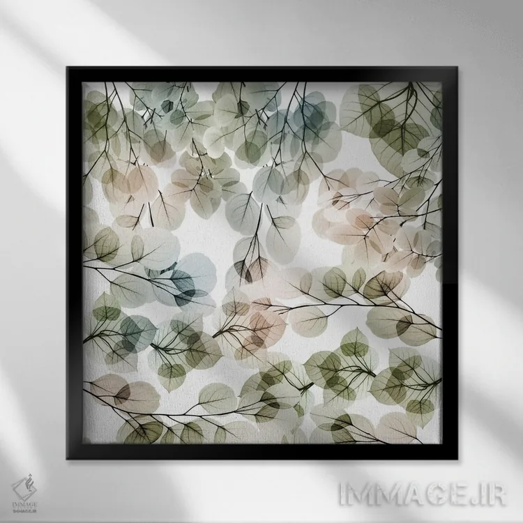 تابلو دانش بیهدف I اثر آلبرت کوئتسیِر - نمای قابدار مشکی