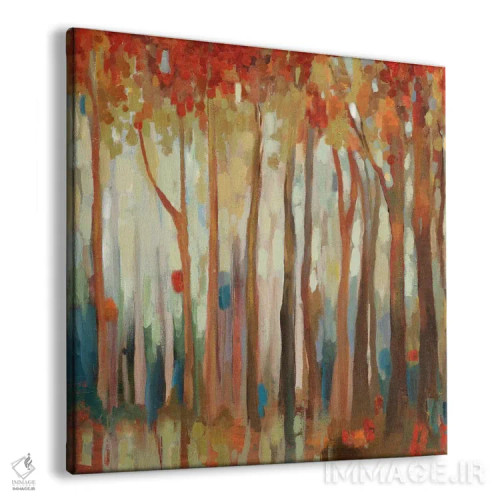 تابلو جنگل مرمری II اثر آلیسون پیرس - نمای پرسپکتیو محصول