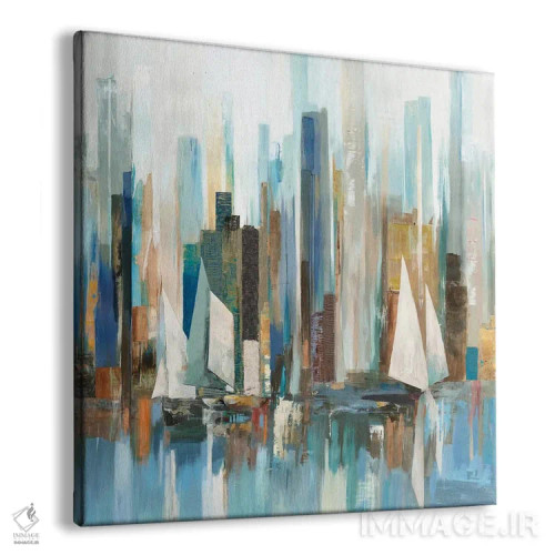 تابلو رجاتا I (مسابقه قایقرانی) اثر آلیسون پیرس - نمای پرسپکتیو محصول