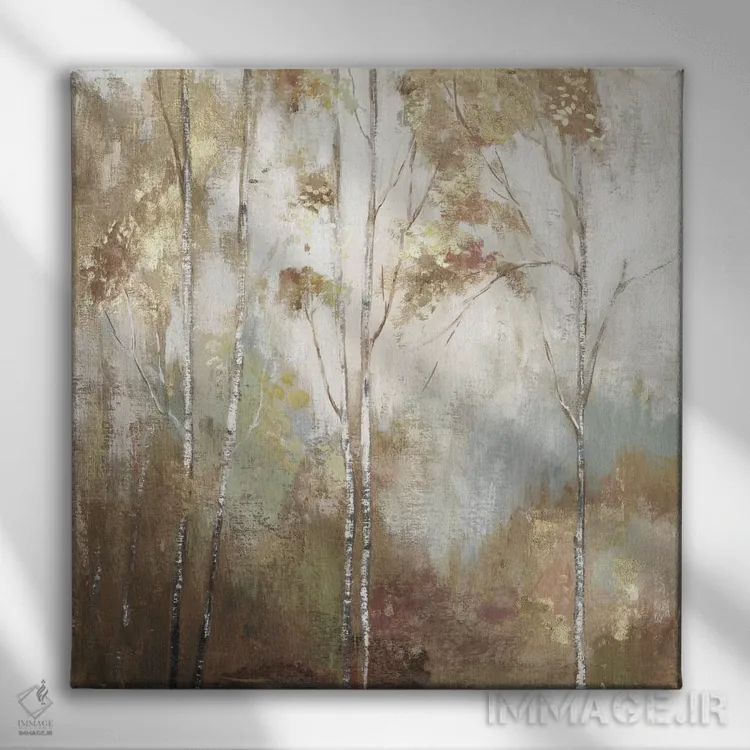 تابلو توس ظریف II اثر آلیسون پیرس - نمای روبهرو روی دیوار