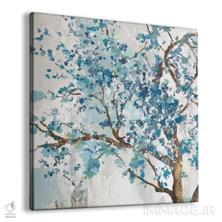 تابلو بلوط نیلی اثر آلیسون پیرس - نمای پرسپکتیو محصول