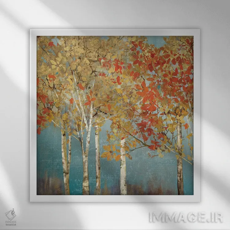 تابلو لحظهٔ اول III اثر آلیسون پیرس - نمای قابدار سفید