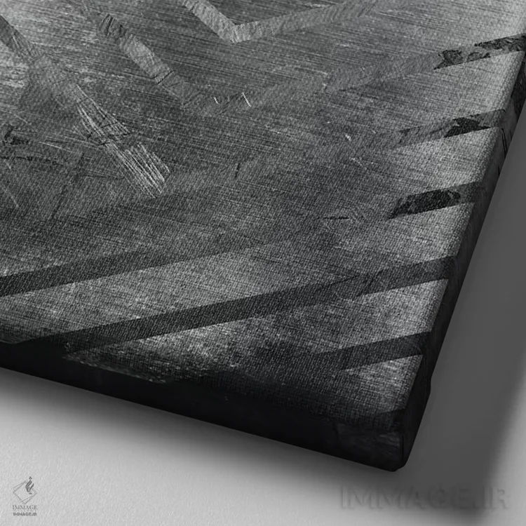 تابلو دروازههای کرومی اثر فایو بای فایو کالکتیو - نمای نزدیک بافت بوم