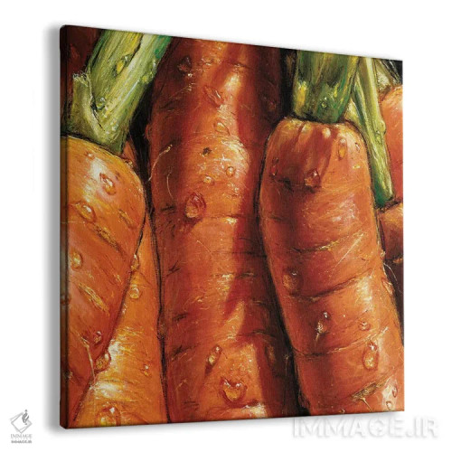 تابلو هویجها اثر آلماچ - نمای پرسپکتیو محصول