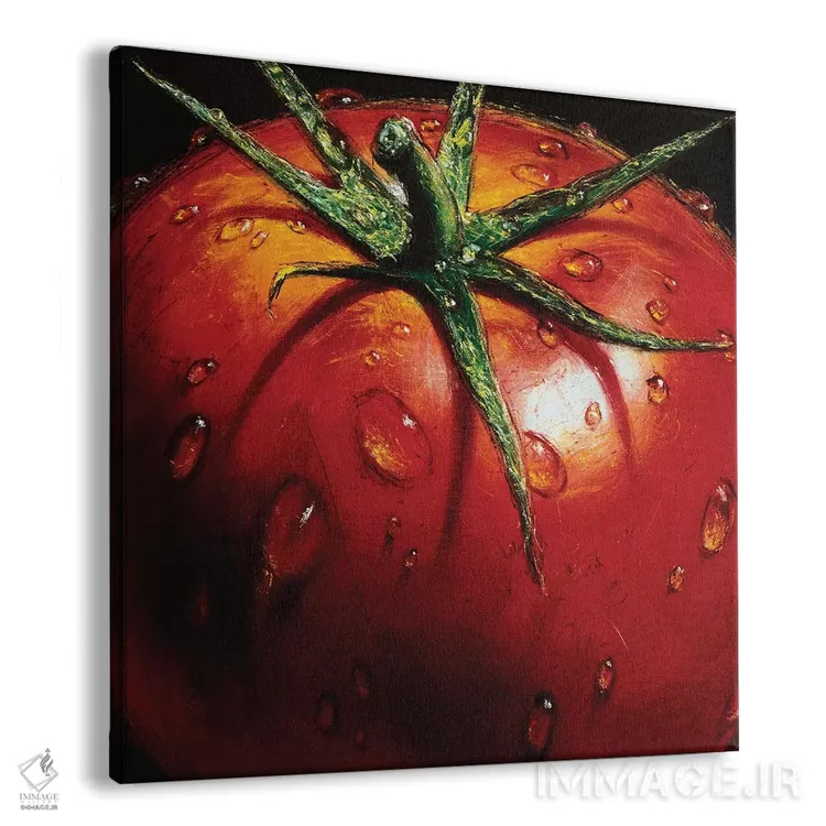 تابلو گوجهفرنگی اثر آلماچ - نمای پرسپکتیو محصول